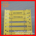 PE permanent identification cable labels tags